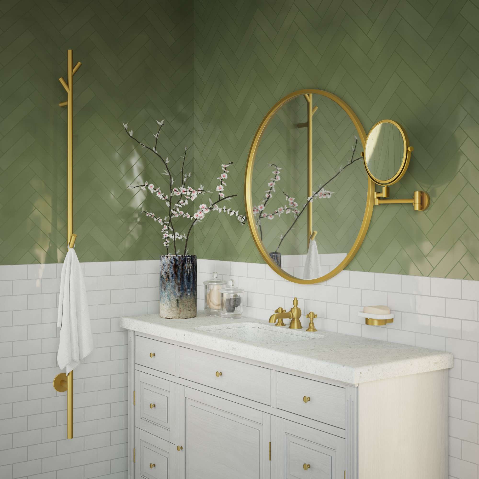 10 Beautiful Bathroom Colour Schemes For UK Homes - Fv445Sy Original 1164850 | My Bathroom Specialist
