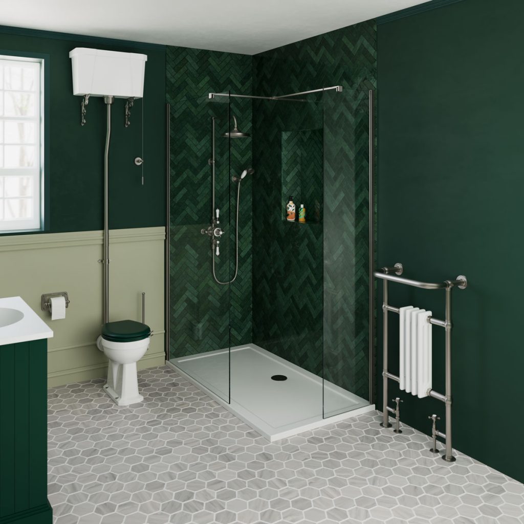 How to Design the Perfect Walk-In Shower | UK Bathroom Design Guide - Burlington2023 Set02 Img02 | My Bathroom Specialist